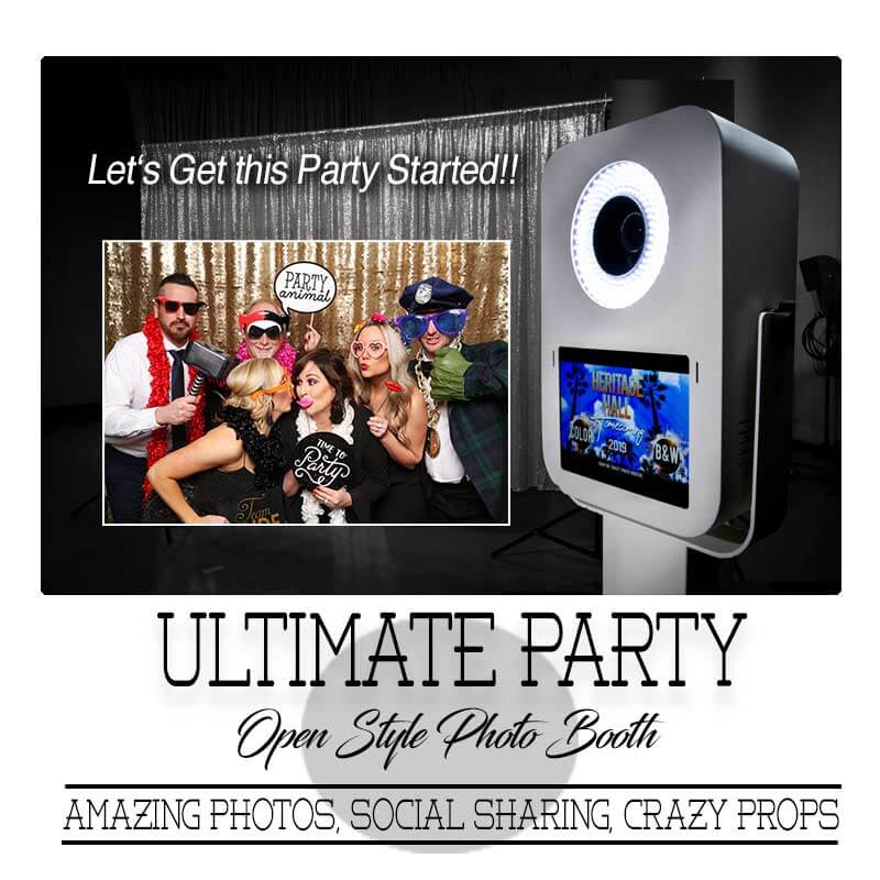 Party photo booth packages best deals and cheap prices.