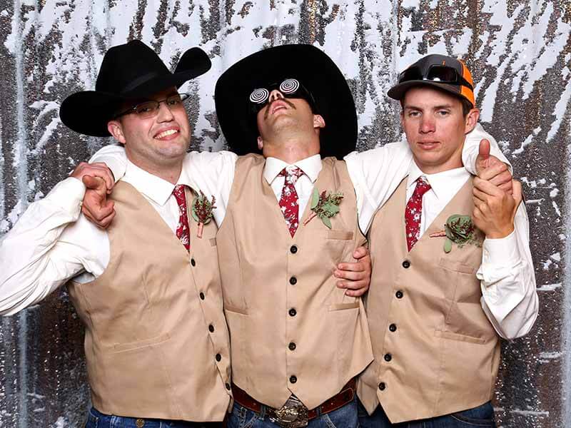 wedding brides strike a pose in a snap me crazy photo booth in oklahoma city, Book your wedding today.